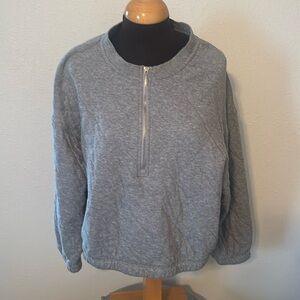 Old Navy Quilted Pullover Cropped Sweatshirt size 2X